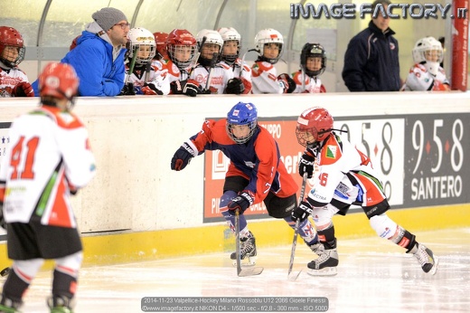 2014-11-23 Valpellice-Hockey Milano Rossoblu U12 2066 Gioele Finessi